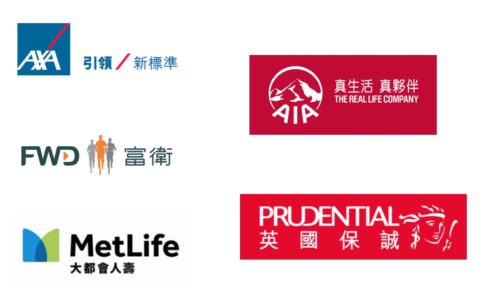 香港保險公司 主要服務據點